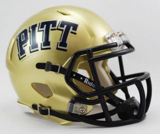 Pitt University Panthers Mini Riddell Speed Football Helmet