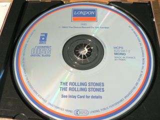  Rolling Stones UK Deleted CD First Album