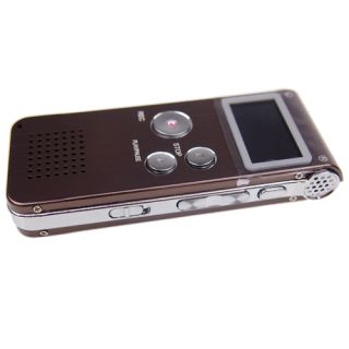  Rechargeable 8GB Digital Audio Voice Recorder Dictaphone  Player FM
