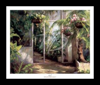 Atriums First Light I Garden Art Framed Print Hali