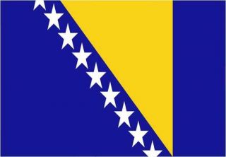 Flag of Bosnia Herzegovina Fridge Magnet