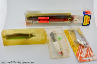 bagley storm scisson etc lure lot of 4 in boxes please be sure to view