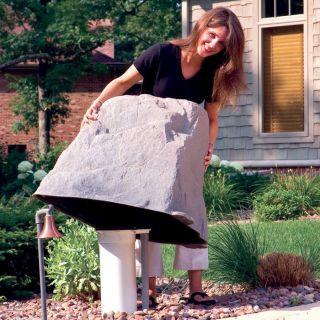 Faux Landscaping Rock Pump and Utility Box Covers
