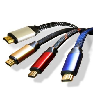 2X 6ft Flat HDMI Cable Certified V1 3 Cat 2 1080p 1600P