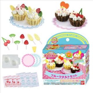  Tart Set Japanese Sample Replica Food Making Kits F s BNIP
