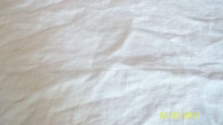 1960s vintage white cotton tablecloth 40 x 42 embossed clean 2 napkins
