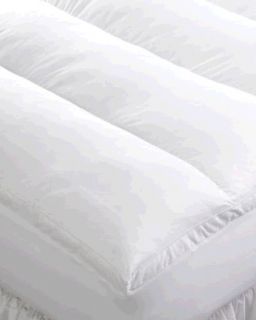 hotel collection dual support queen featherbed white