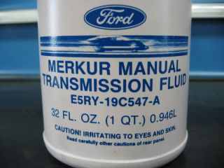 New Merkur Ford T9 Manual Transmission Fluid XR4TI