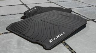 2012 Toyota Camry All Weather Mats Black 4 Mats Accessory Toyota