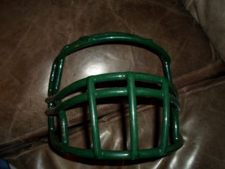 Riddell Revolution Speed Football Helmet Facemask GREEN Model # 01 12C