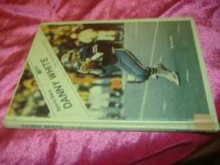 1983 Football Danny White Dallas Cowboys Kicking Quarterback Vintage
