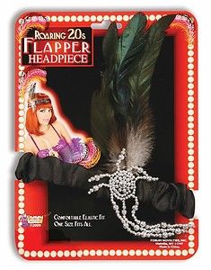  headband, 20s flapper, roaring twenties, feather Charleston Accessory
