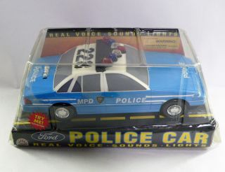 Vintage Funrise State Ford Metro City Police Department MPD Police Car
