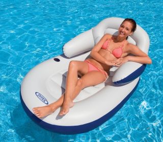 Intex Comfy Cool Inflatable Floating Lounge Chair
