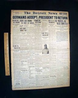 1919 Fergus Falls MN Minnesota Tornado Old Newspaper Reports re End of