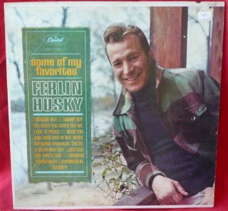Ferlin Husky Some of My Favorites LP Record Vinyl Traditional Country