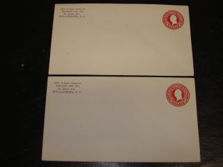Phillipsburg NJ Weldon Oil Co 7 Postal Stationery Covers Circa 1920