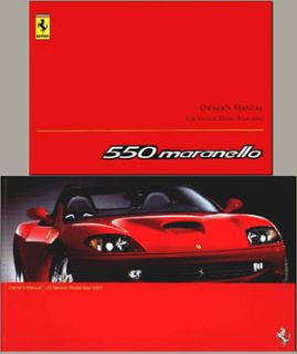 This C D j R OM . includes the Ferrari 550 Owners Manuals (Basic