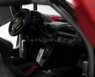 Ferrari FXX Enzo Evoluzione Red Diecast 1 18 Mattel Elite Hot Wheels