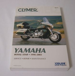 Clymer Yamaha Royal Star Service Maintenance Repair Manual 1996 2003