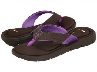  brown violet pop footwear womens casual sandals thongs flip flops