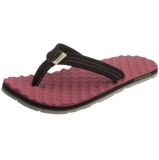  Pink Black Eco Friendly Flip Flops Sandals Thongs Size 8