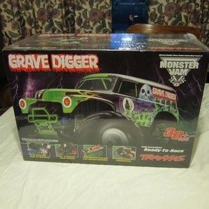 TRAXXAS 1 10 Scale 2WD Grave Digger Monster Jam Radio Control Truck