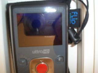Flip Video UltraHD 8GB 120 MIN Video Camera Black Chrome Model U212OB