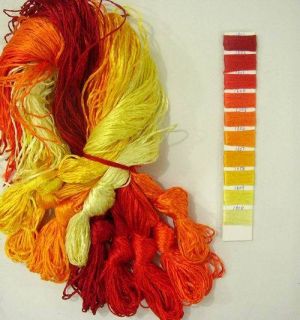 160M Chinese 100 Silk Embroidery Floss 16