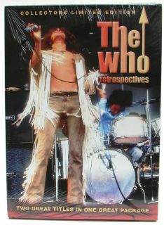 The Who Retrospectives DVD CD & Book Collector Limited Edition Set