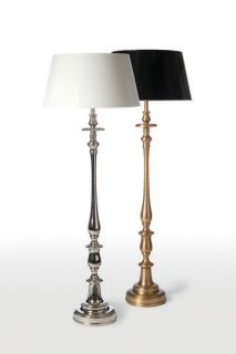 Barbara Cosgrove Baroque Floor Lamp Nickel Brass