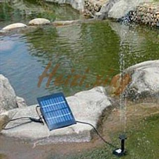 New Outdoor Solar Brushless Water Pump For Pond Rockery Fountain
