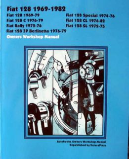  step illustrated repair shop service manual for the fiat 128 1969 1982