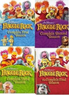 FRAGGLE ROCK~~~TV COMPLETE SERIES~~~SEASONS 1 2 3 4~~~20 DVDS~~~NEW