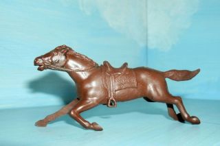 Vtg Marx 35mm Cavalry Horse for Fort Dearborn Playset
