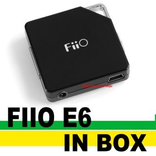 FiiO E6 Portable Audio Headphone Amplifier Earphone Amp DEAL DRIVER