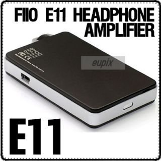 FiiO E11 Portable Headphone Amplifier 3 5mm USB Cable A