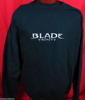 Blade Trinity Film Crew sweat Shirt Jacket XXL Vampires