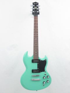 New Jay Turser JT 55P Sea Foam Green SG Electric Guitar