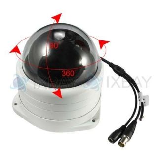 Mini PTZ Dome CCTV Security Camera Waterproof Vari Focal Lens 1 3 Sony