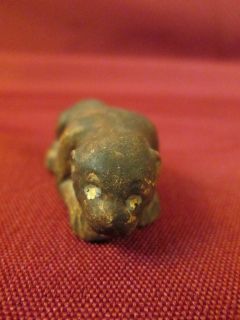 Original 1930s Foulds Laying Baby Leopard Figurine From Tarzan