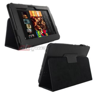  Folio Leather Case Stand Case Cover For  Kindle Fire HD 7 Tablet