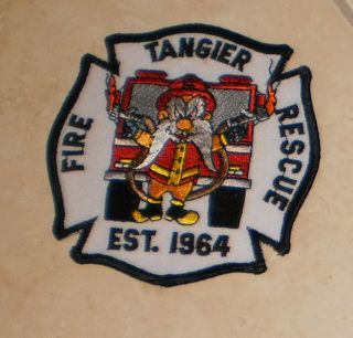 Virginia City of Tangier Fire Dept Patch