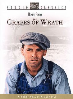 The Grapes of Wrath Henry Fonda Jane Darwell New DVD 024543103301