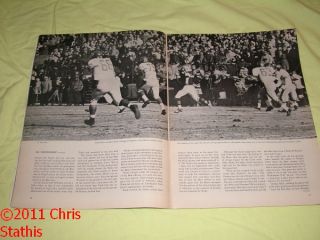 1964 Sports Illustrated Giants vs Bears Championship Game Report