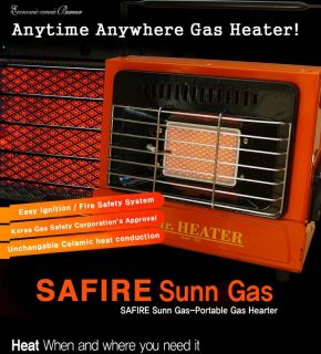 Safire Portable Gas Heater Heating Fan Fishing Camping Outdoor