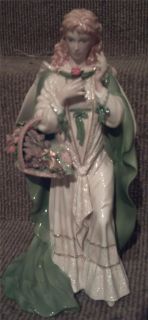 Franklin Mint Figurine of A Musical Rose of Tralee