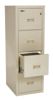 Fireking 4R1822 C Turtle 4 Drawer Vertical File Cabinet Parchment File