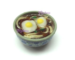 Momoko Pullip Blythe Doll Miniature Food Egg Noodles