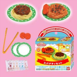  Spaghetti/Pasta Set Japanese Sample/Replica Food Making Kits F/S BNIP